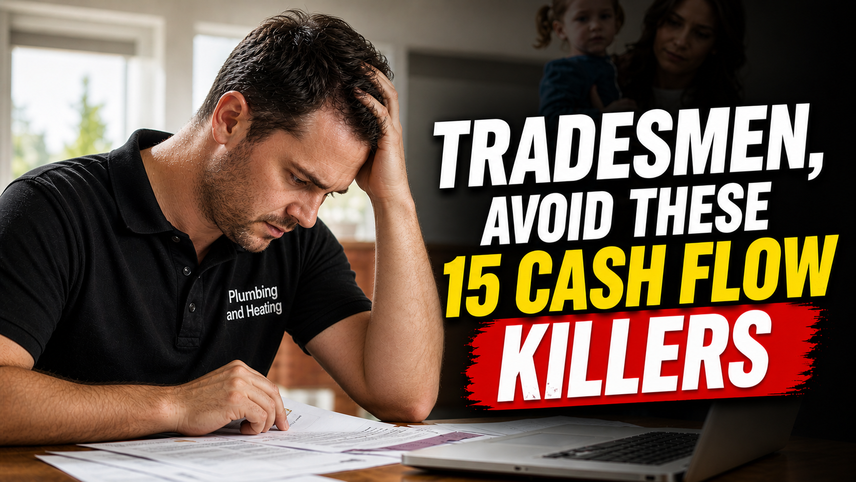 15 cashflow mistakes tradesmen are making that causes debt, stress and sleepless nights