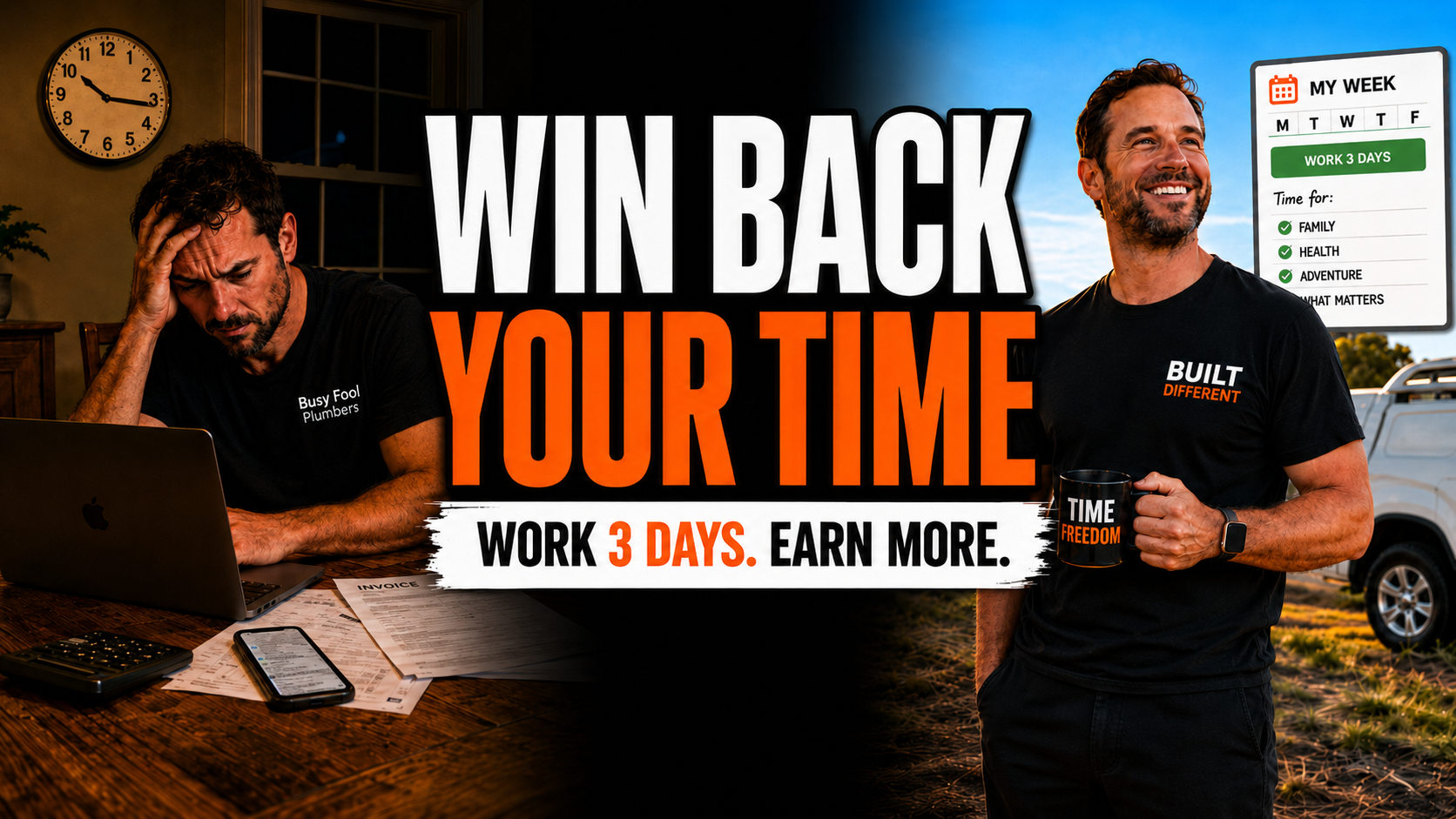 how to get your time back, beat overwhelm and still grow your trades business
