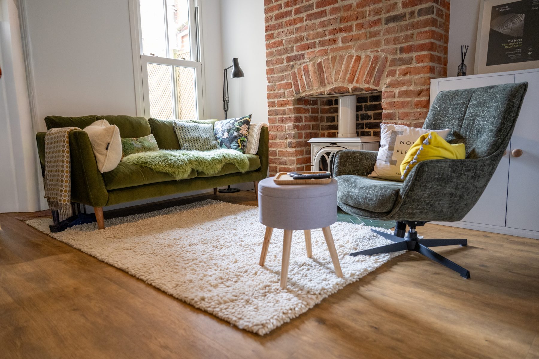 A completed project photographed professionally